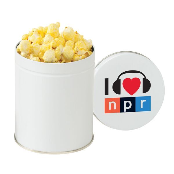 Gourmet Butter Popcorn Tin, Quart