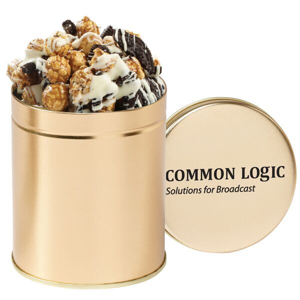 Gourmet Cookies & Cream Popcorn Tin, Quart