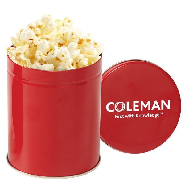 Gourmet Kettle Corn Popcorn Tin, Quart