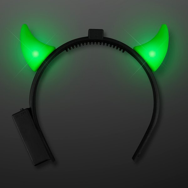 Light Up LED Devil Horn Headband