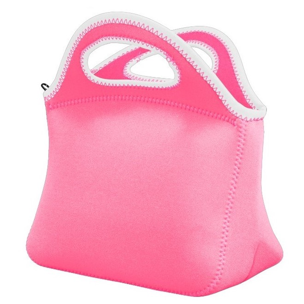 Klutch Pink Neoprene Lunch Bag