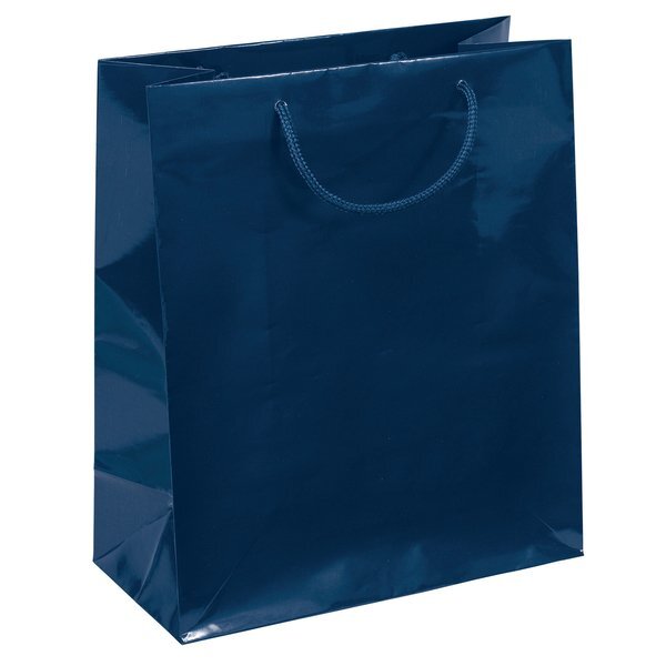 Gloss Finish Euro Tote Gift Bag, 10" x 12"