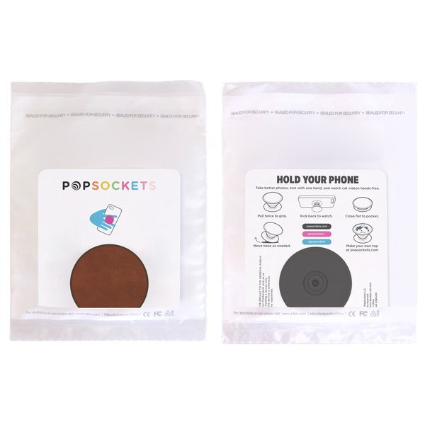 Vegan Leather PopSocket® Grip