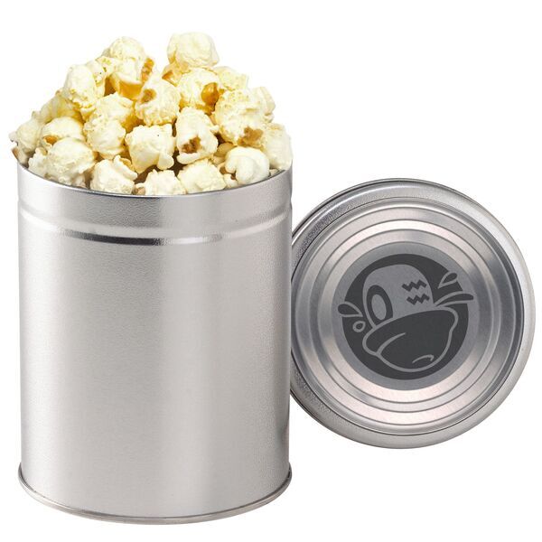 Gourmet White Cheddar Popcorn Tin, Quart