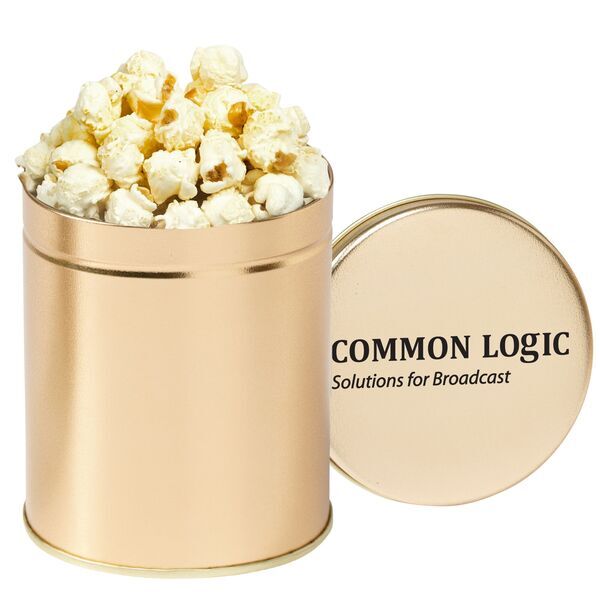 Gourmet White Cheddar Popcorn Tin, Quart