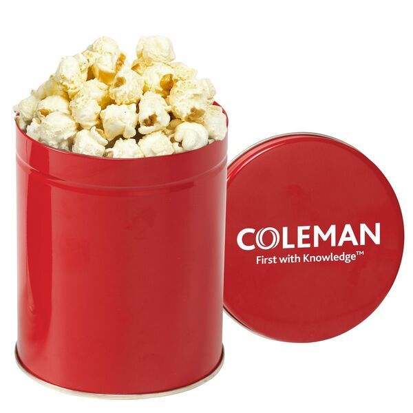 Gourmet White Cheddar Popcorn Tin, Quart