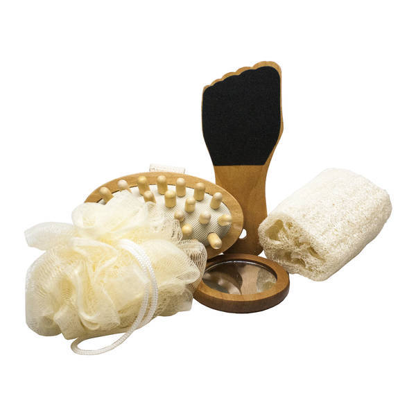 Jute Bath & Spa Accessory Kit