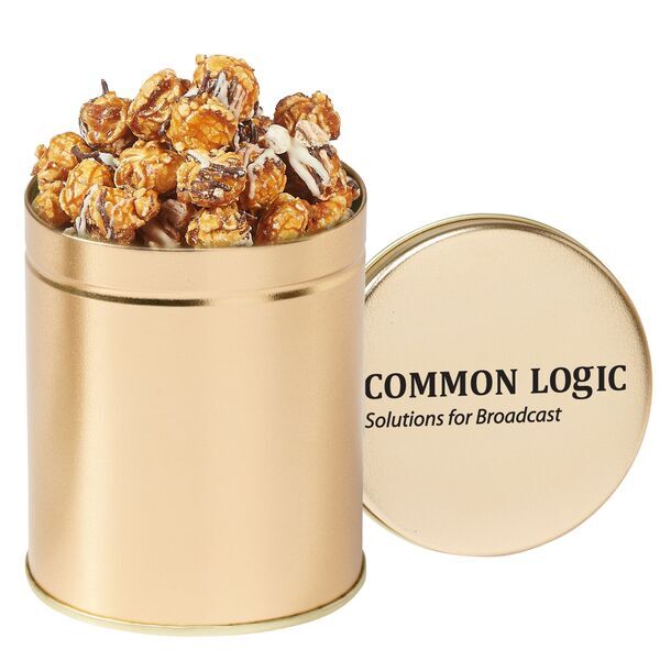 Gourmet S'mores Popcorn Tin, Quart