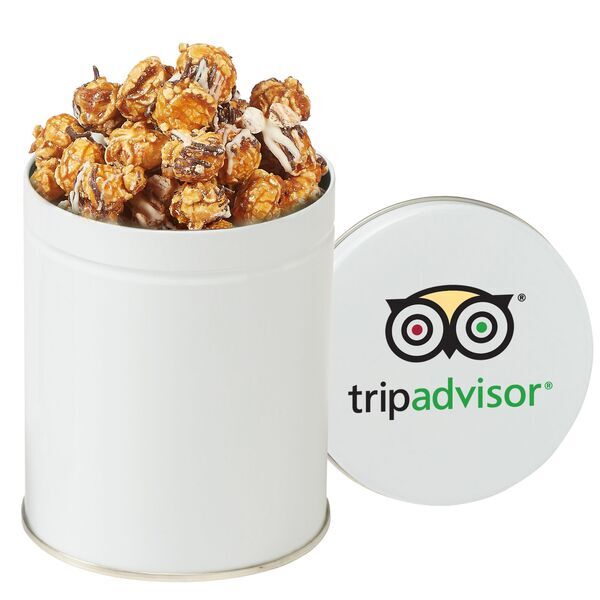 Gourmet S'mores Popcorn Tin, Quart