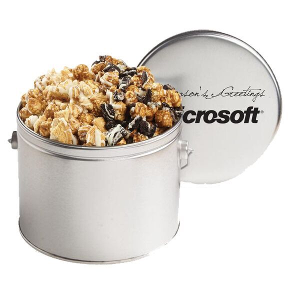 Gourmet Cookie Sensation Popcorn Tin, Half Gallon
