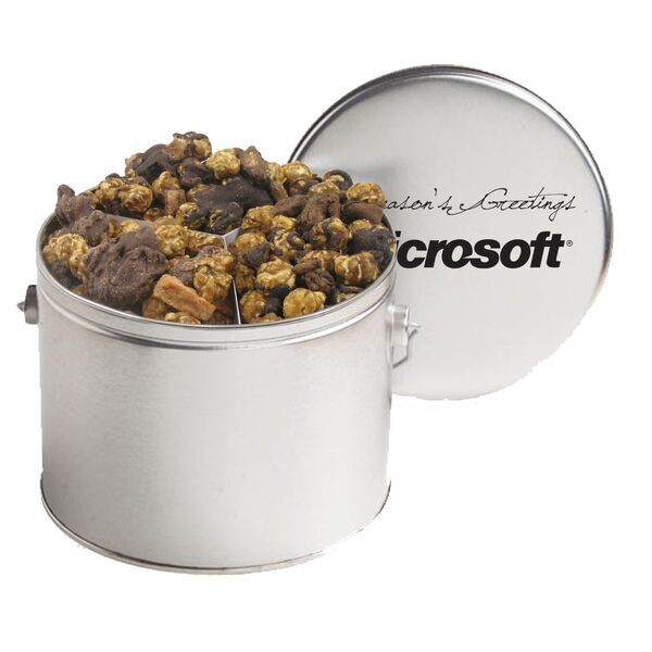 Gourmet Candy Bar Creation Popcorn Tin, Half Gallon