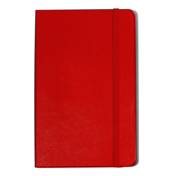 Moleskine® Hard Cover Ruled Large Notebook, 5" x 8-1/4"