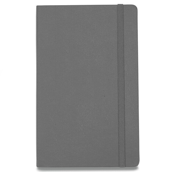 Moleskine® Hard Cover Ruled Large Notebook, 5" x 8-1/4"