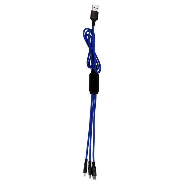 Metallic Logo Light Up  Cable, 3'