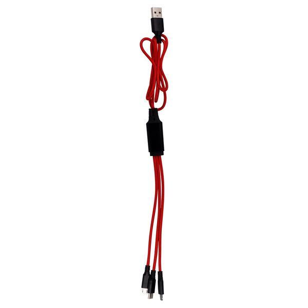 Metallic Logo Light Up  Cable, 3'