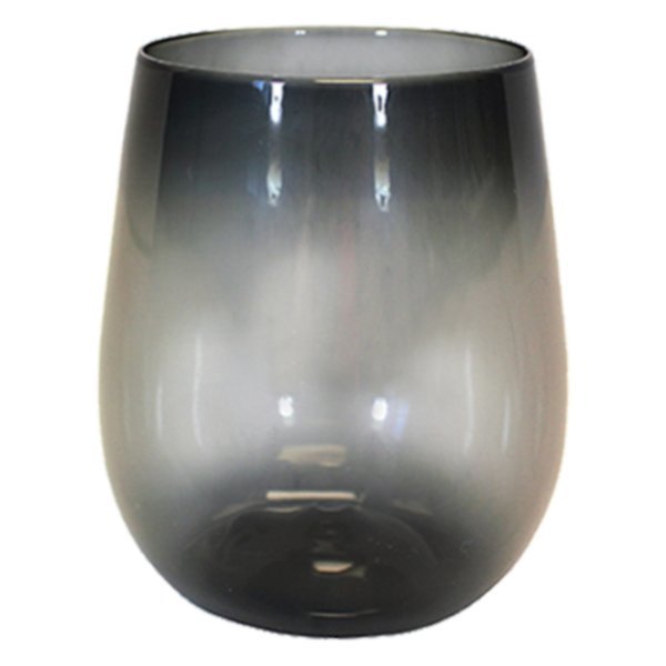 Shatterproof Plastic Stemless Wine Glass, 12oz.