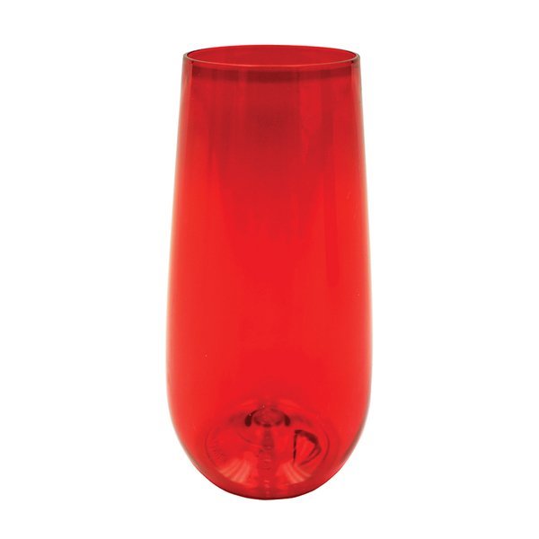 Shatterproof Plastic Stemless Champagne Flute, 10oz.