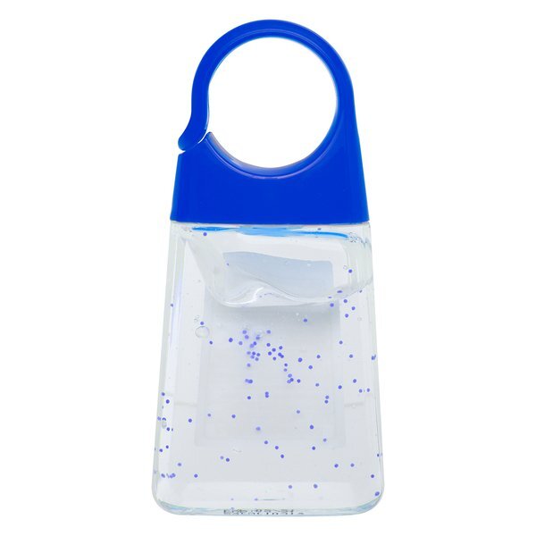 Moisture Bead Carabiner Clip Antibacterial Hand Sanitizer, 1.35oz.