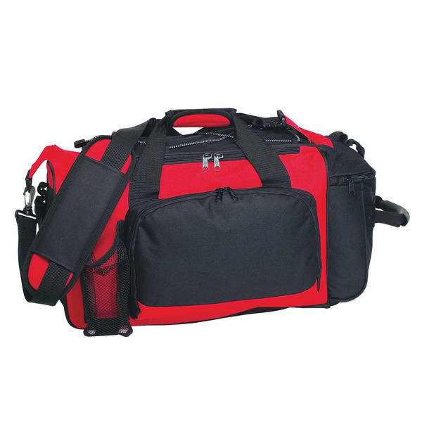 Deluxe Polyester Sport Duffel Bag, 21"