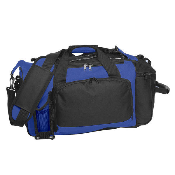 Deluxe Polyester Sport Duffel Bag, 21"