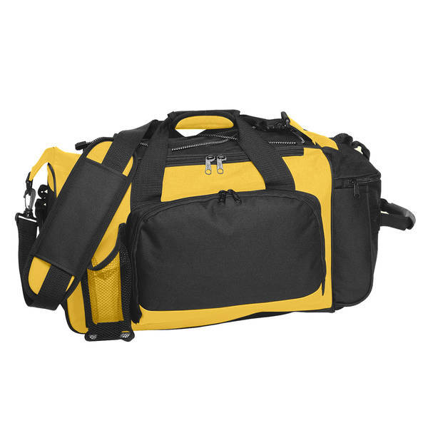 Deluxe Polyester Sport Duffel Bag, 21"