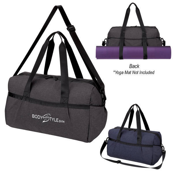 Performance Polyester Gym Duffel Bag, 18" - CLOSEOUT!