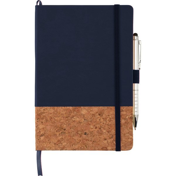Lucca Cork Hard Bound JournalBook™, 8-1/2" x 5-1/2"