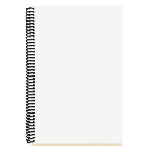 Recycled Spiral Bound Notebook, 6" x 9"