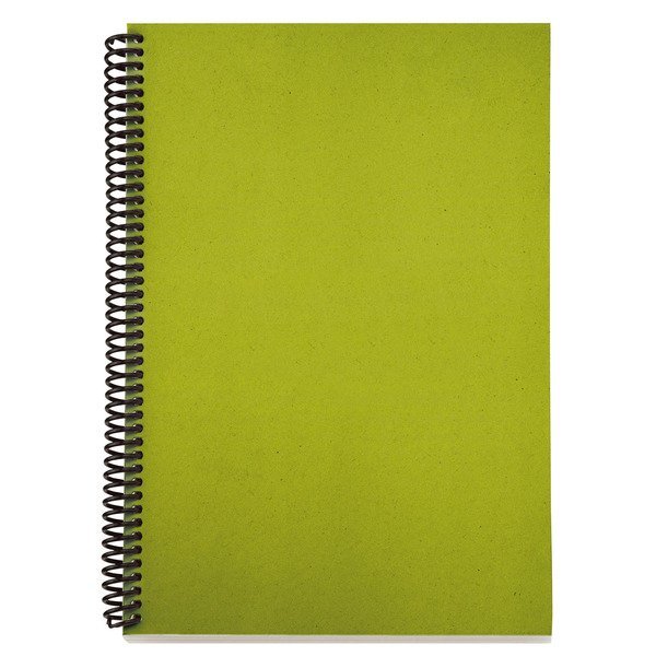 Recycled Spiral Bound Notebook, 6" x 9"
