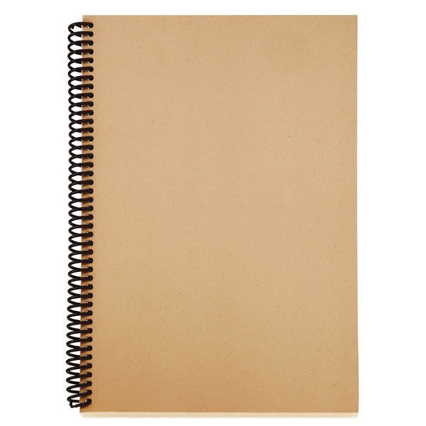 Recycled Spiral Bound Notebook, 6" x 9"