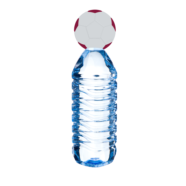 Soccer Ball Foam Bottle Topper