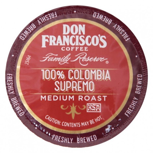 Don Francisco's Single Serve Coffee Pod