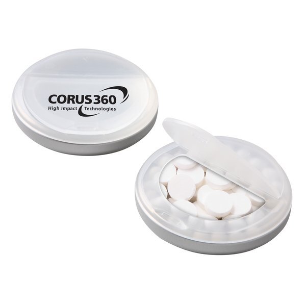 Snap Top Candy Case with Peppermint Powermints