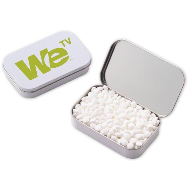 Mini Sugar-Free Peppermints in a Tin, Large