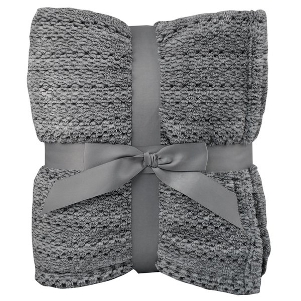 Interwoven Colored Flannel Blanket, 50" x 60"