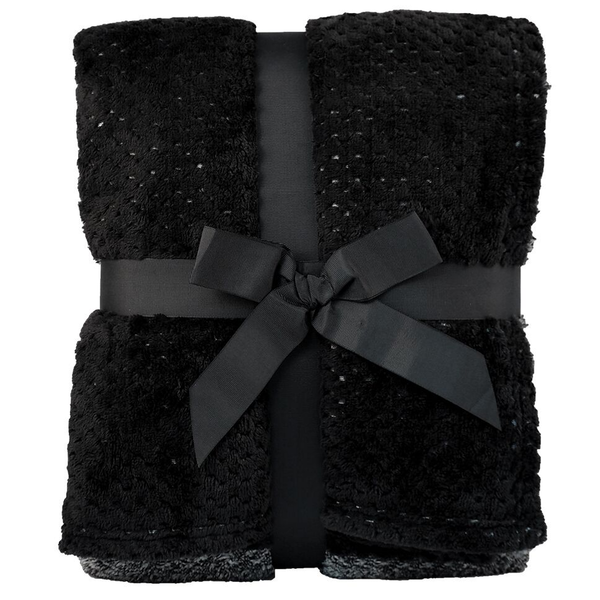 Interwoven Colored Flannel Blanket, 50" x 60"