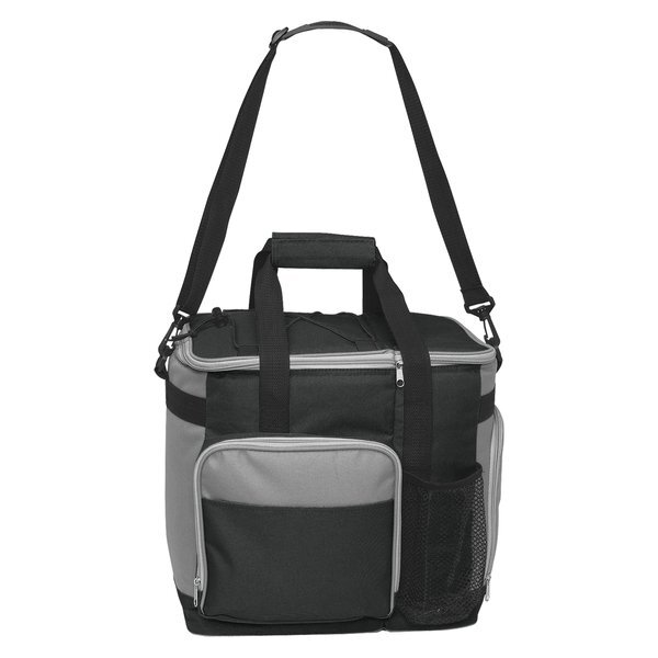 Large 24-Can Polyester Cooler Tote Bag