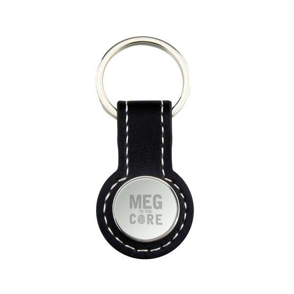 Slim Key Snap Leatherette Cord Organizer Key Chain