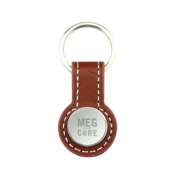 Slim Key Snap Leatherette Cord Organizer Key Chain