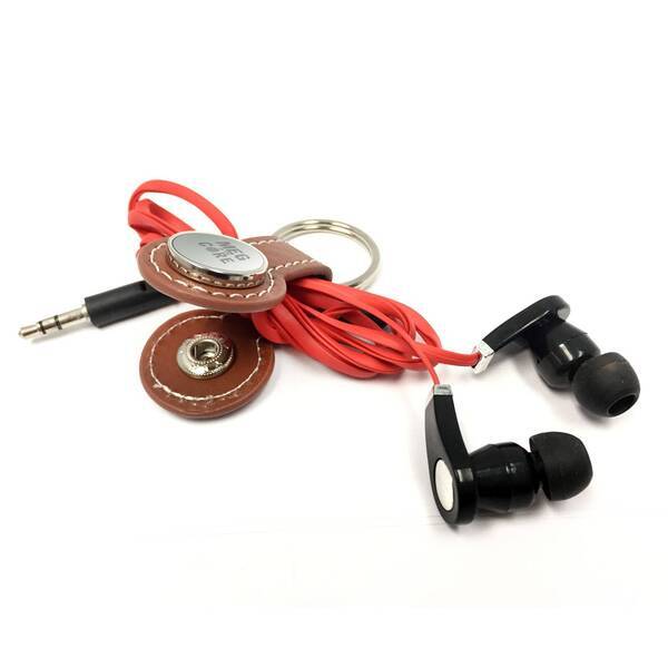 Slim Key Snap Leatherette Cord Organizer Key Chain