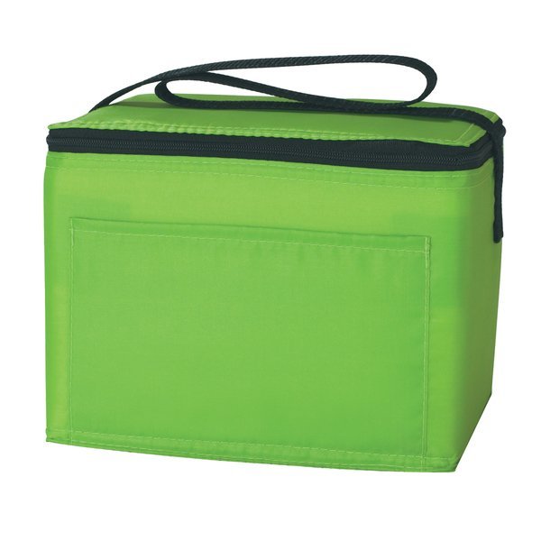 Budget Polyester 6 Can Cooler Bag