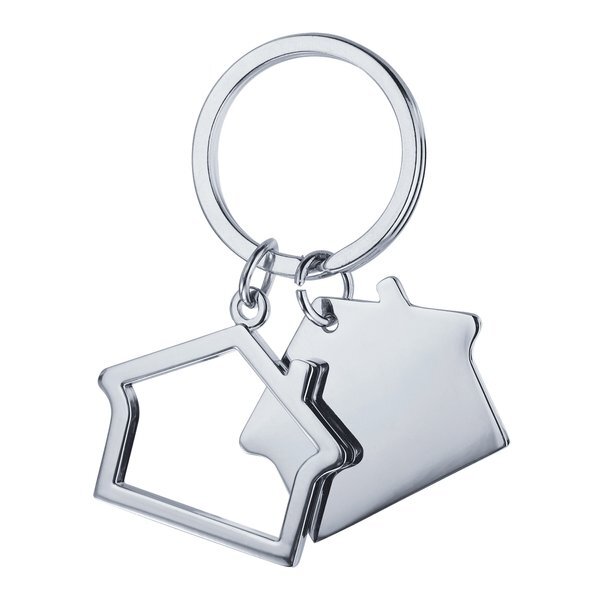 Double House Metal Key Holder