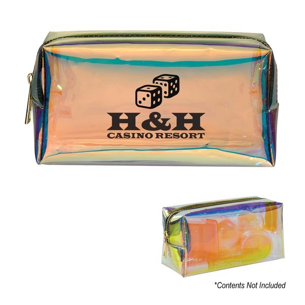 Hologram Polyurethane Vanity Bag