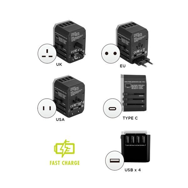 Overseas Universal Adapting Station
