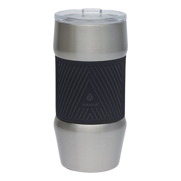Manna™ Renegade Stainless Steel Tumbler w/ Silicone Grip, 20oz.
