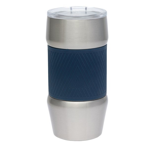 Manna™ Renegade Stainless Steel Tumbler w/ Silicone Grip, 20oz.