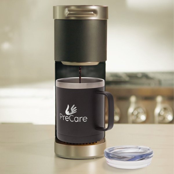 Camper Double Wall, Vacuum Mug w/ Copper Lining, 14oz.