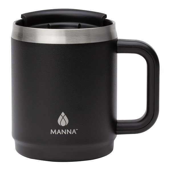 Manna™ Boulder Stainless Steel Camping Mug w/ Handle, 14oz.