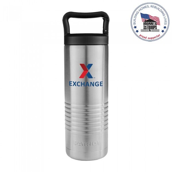 Patriot Stainless Steel Bottle, 20oz.