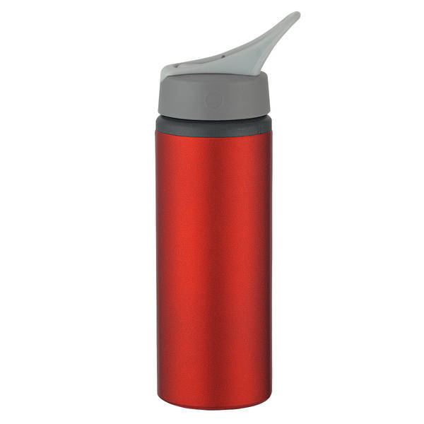 Aluminum Sip Top Lid Bike Bottle, 25oz.